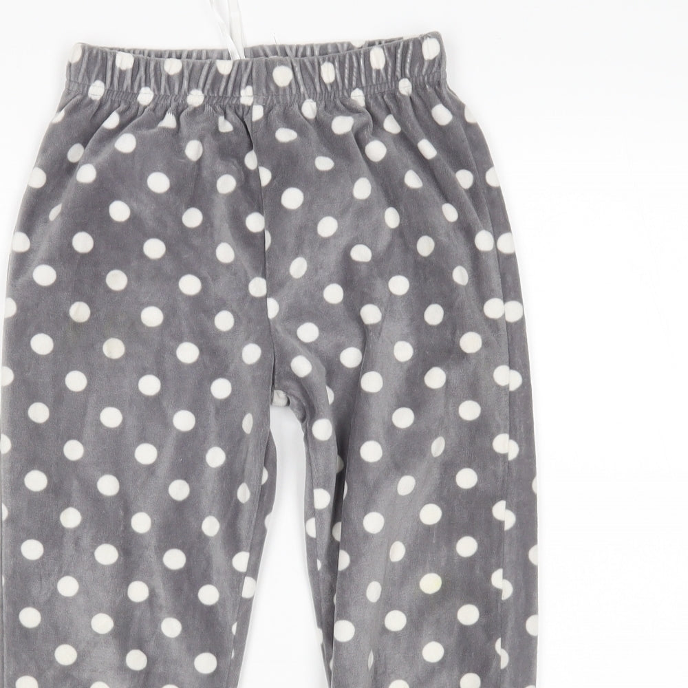 Peacocks Girls Multicoloured Polka Dot   Pyjama Pants Size 6-7 Years
