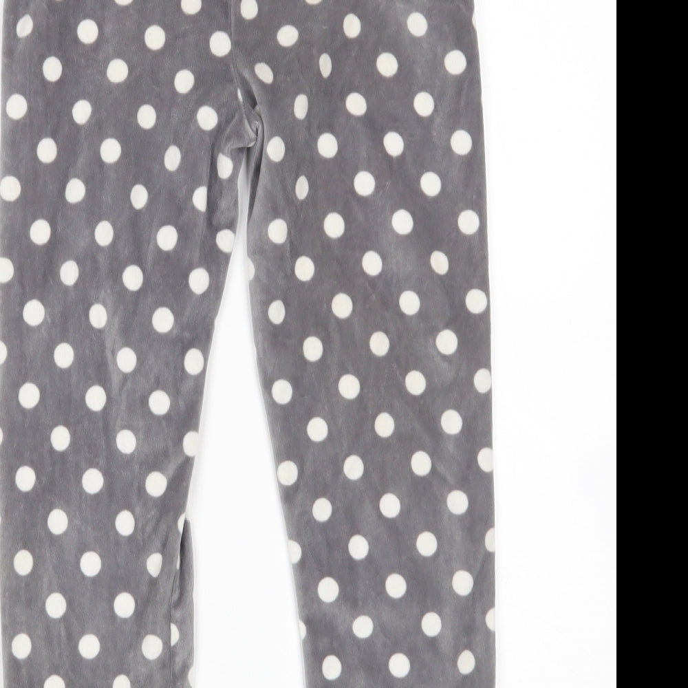 Peacocks Girls Multicoloured Polka Dot   Pyjama Pants Size 6-7 Years