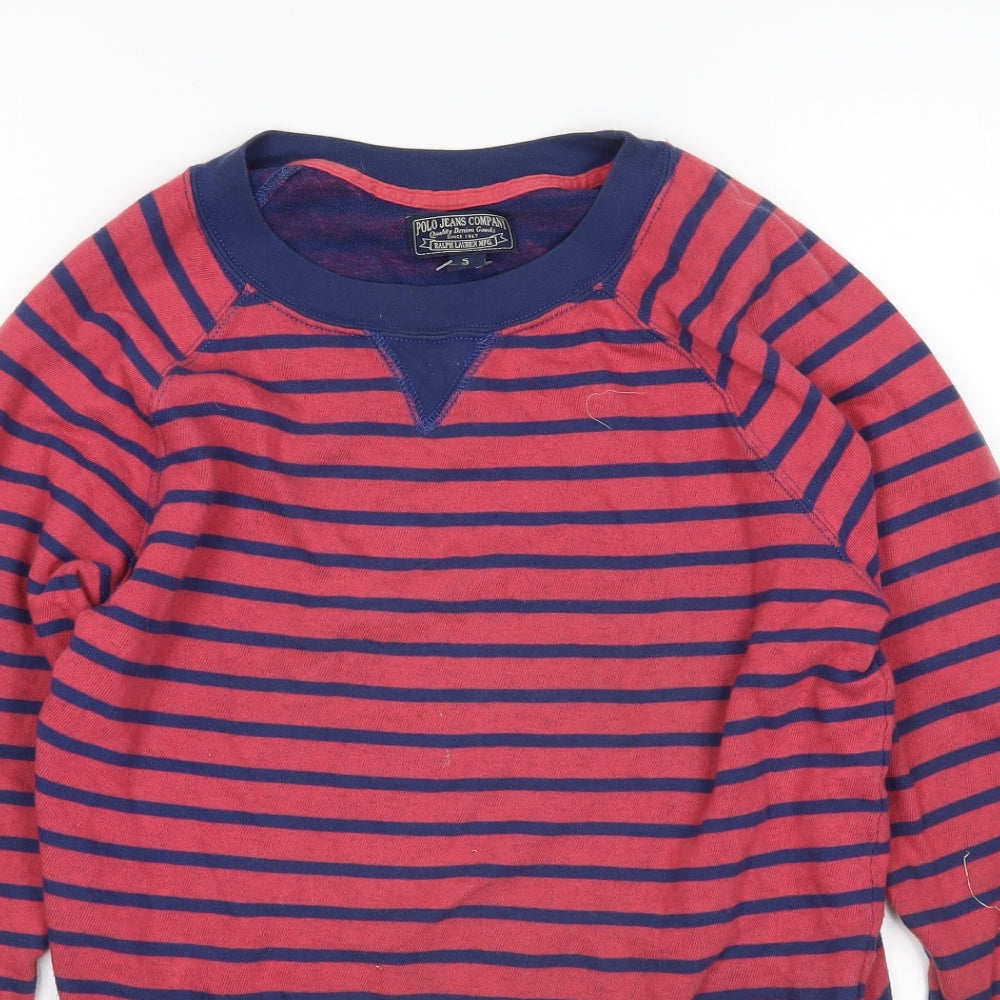 Polo Jeans Ralph Lauren Womens Multicoloured Striped  Pullover Jumper Size S