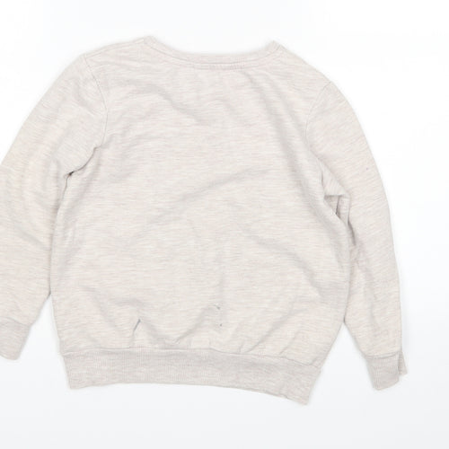 George Girls Multicoloured Floral  Pullover Jumper Size 4-5 Years