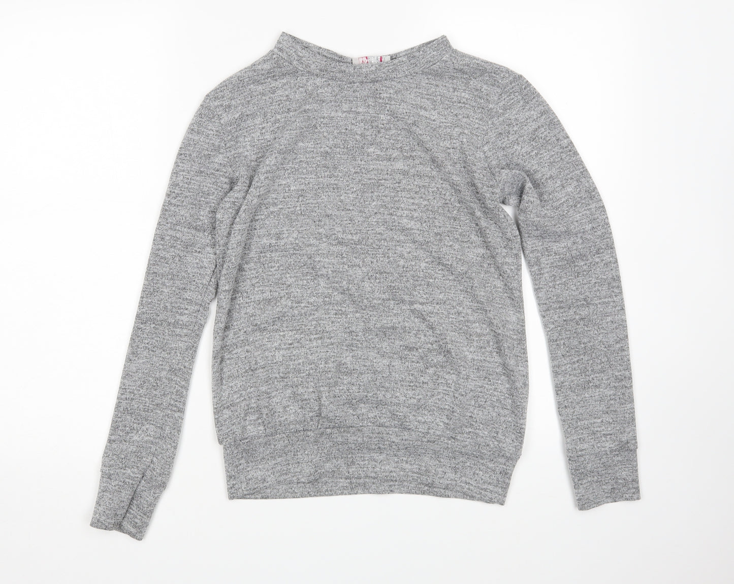 Silk Womens Grey   Pullover Jumper Size S