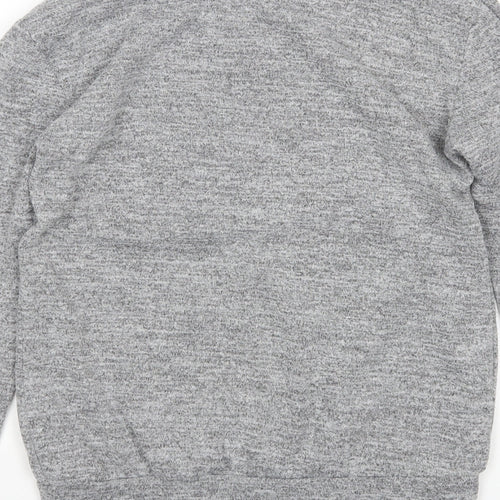 Silk Womens Grey   Pullover Jumper Size S