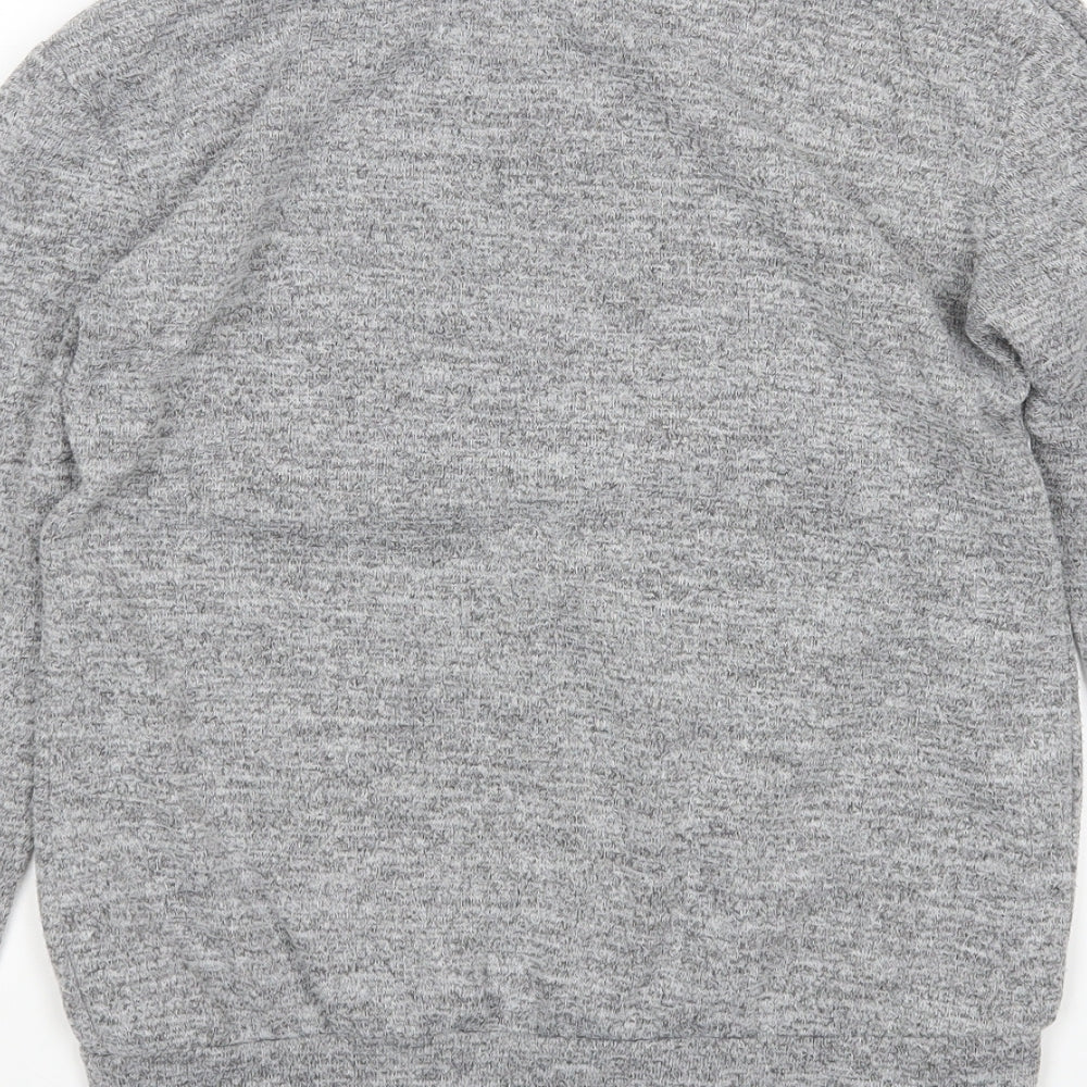Silk Womens Grey   Pullover Jumper Size S