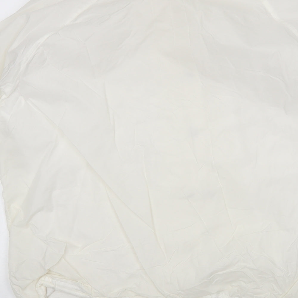 Compliments Womens Ivory   Rain Coat Jacket Size 18
