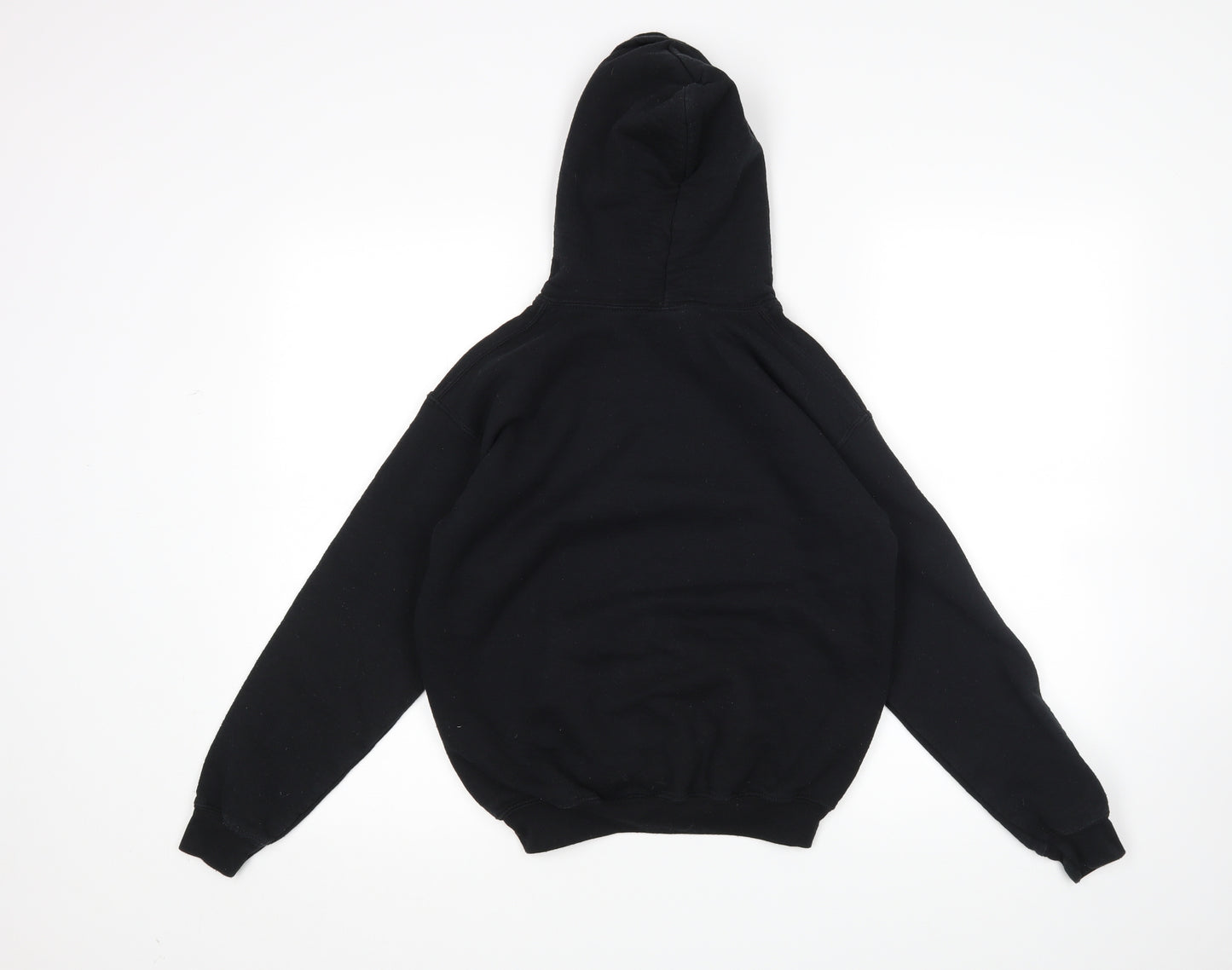 Gildan Girls Black   Pullover Hoodie Size L  - Eat Sleep Flip Repeat