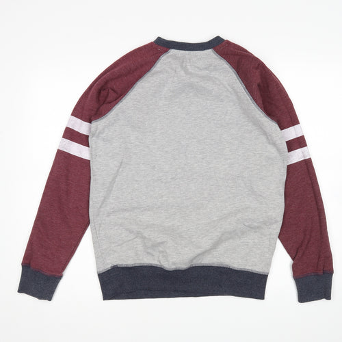 F&F Mens Multicoloured   Pullover Sweatshirt Size S