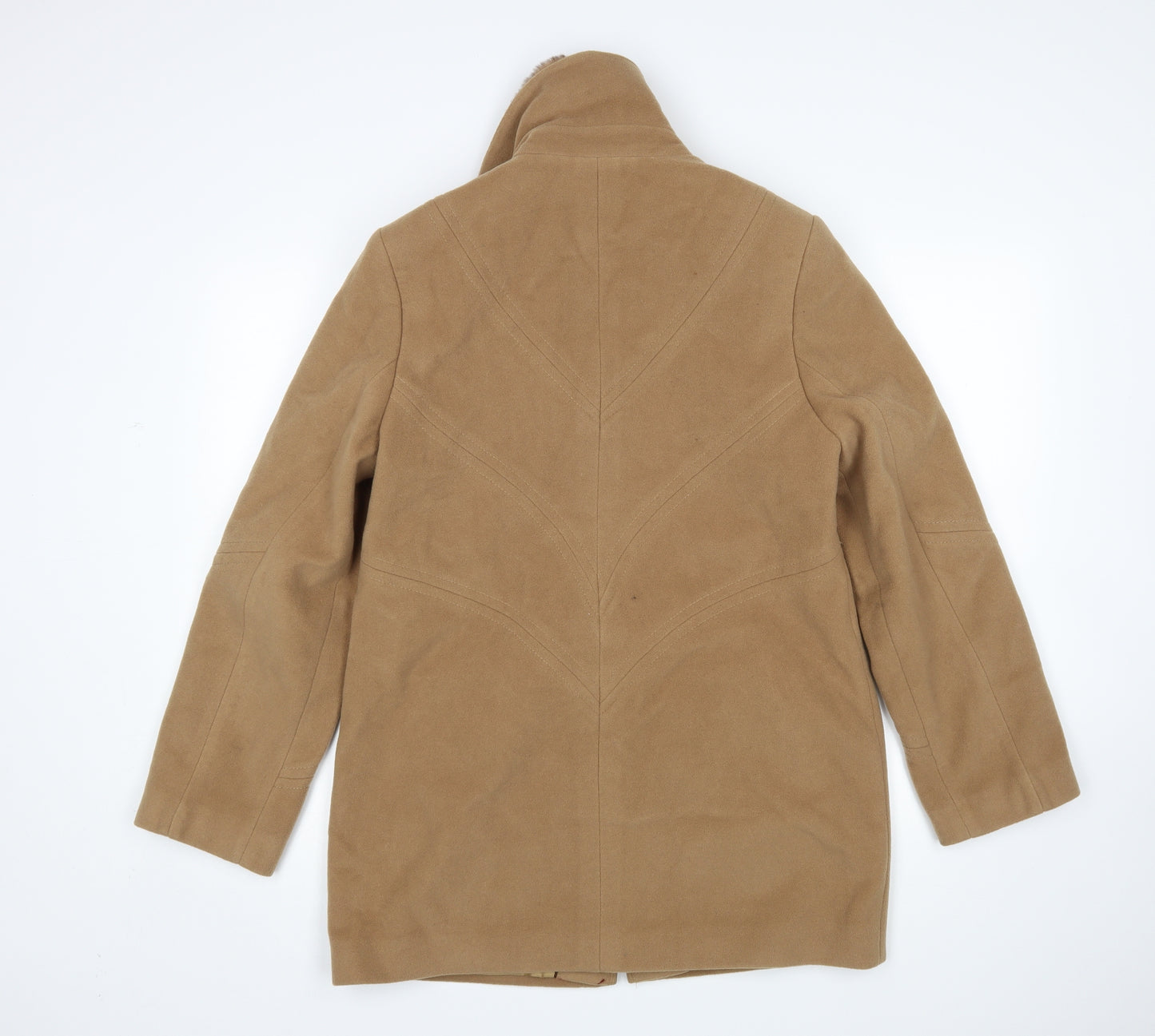 Style Womens Brown   Overcoat Coat Size 10