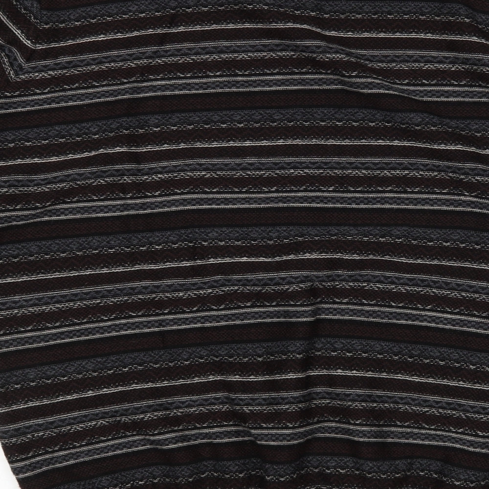M&S Mens Multicoloured Striped  Pullover Jumper Size 2XL