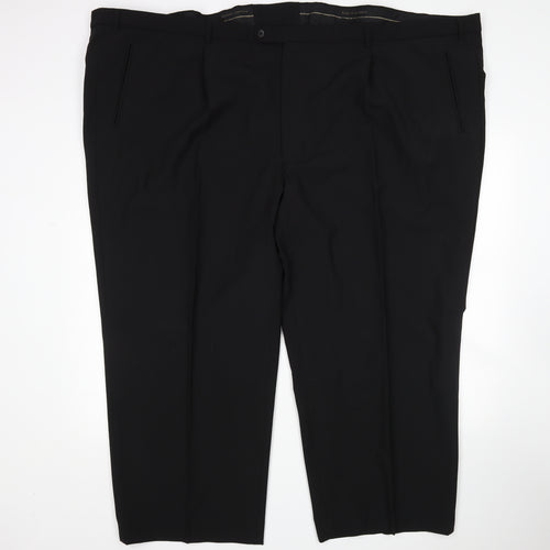 Preworn Mens Black   Trousers  Size 62 in L28 in