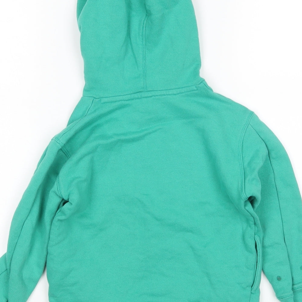 La Radoute Boys Green   Pullover Hoodie Size 6 Years