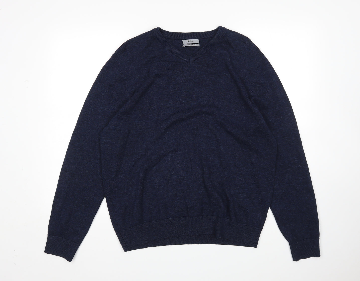 TU Mens Blue   Pullover Jumper Size L