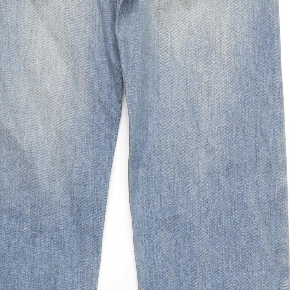 ARMANI Mens Blue   Straight Jeans Size 30 in L33 in