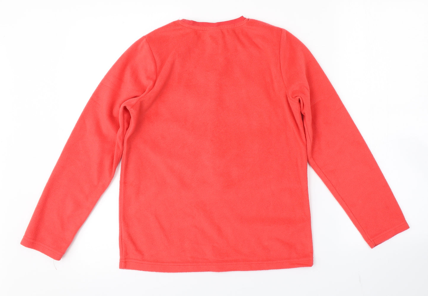 Preworn Boys Red   Pullover Jumper Size 10-11 Years  - MANCHESTER UNITED FC