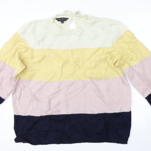 Dorothy Perkins Womens Multicoloured   Pullover Jumper Size 14