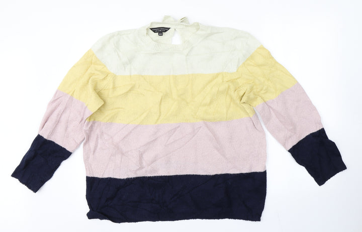 Dorothy Perkins Womens Multicoloured   Pullover Jumper Size 14