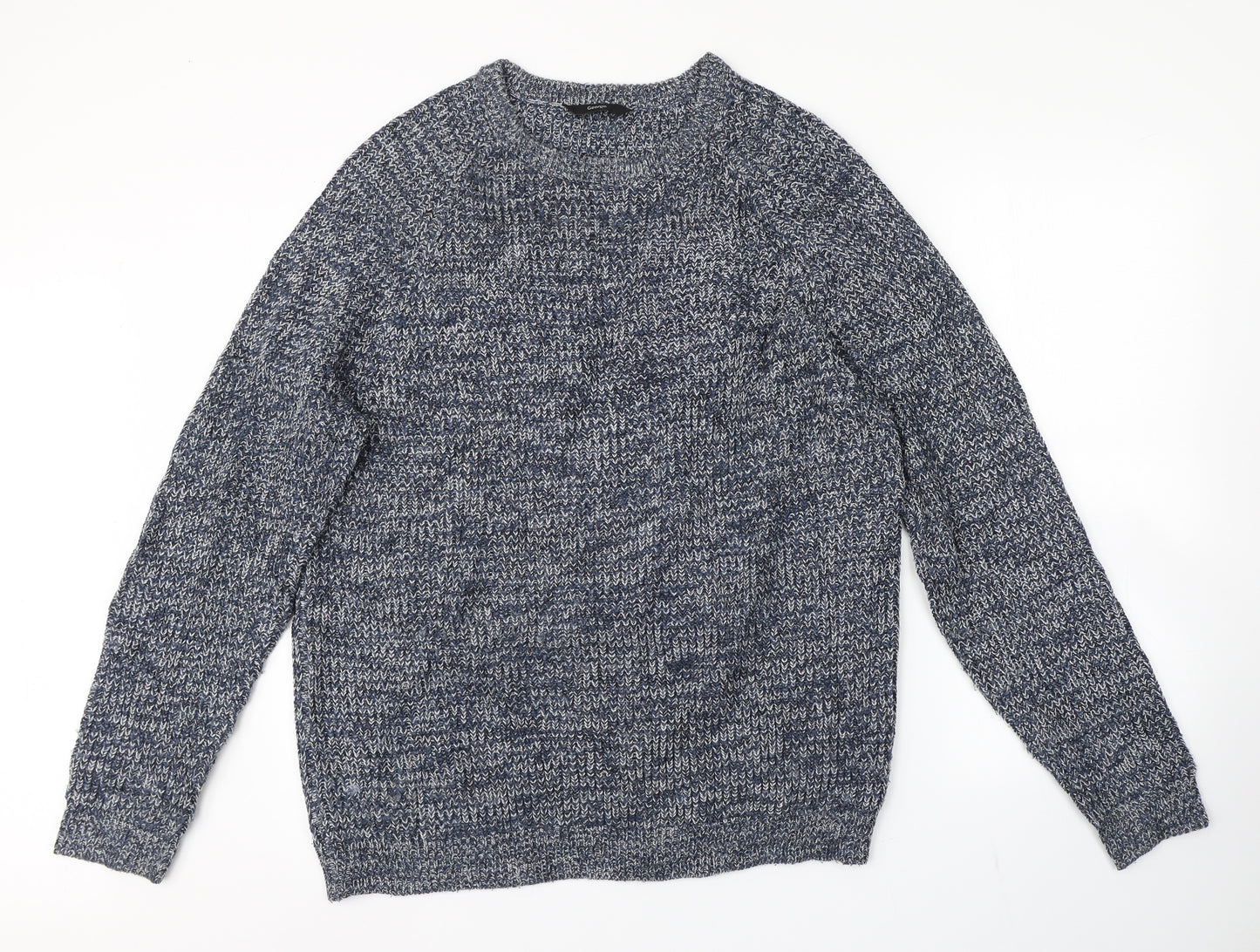 George Mens Blue   Pullover Jumper Size L