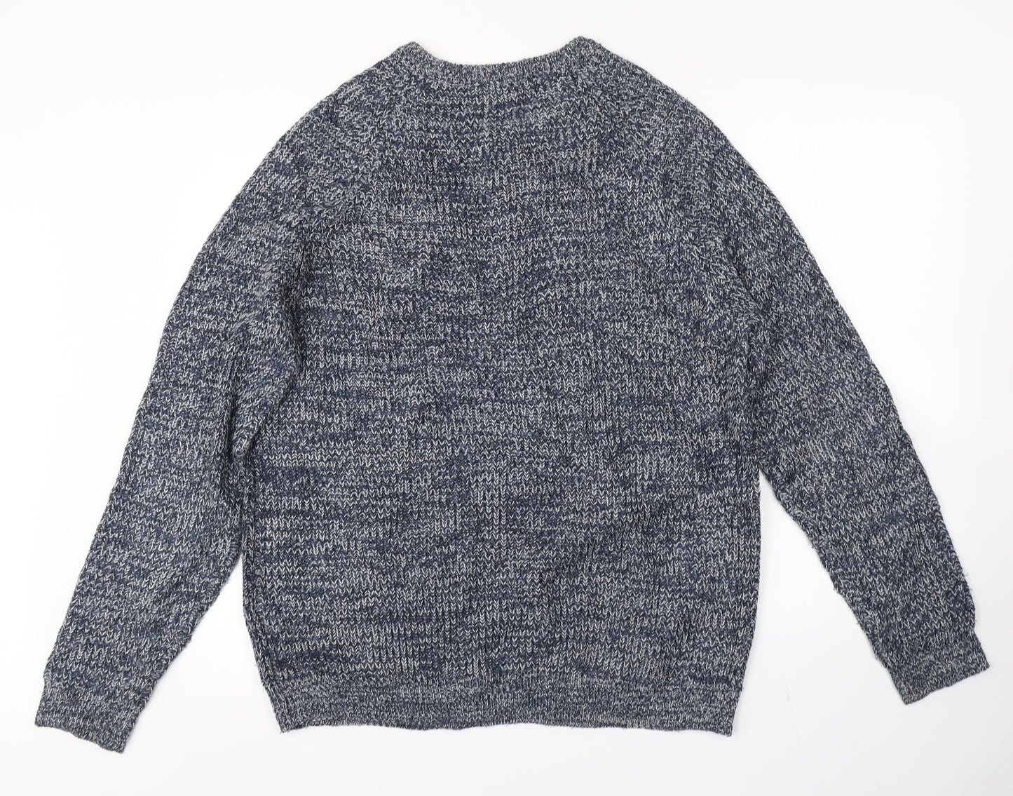 George Mens Blue   Pullover Jumper Size L