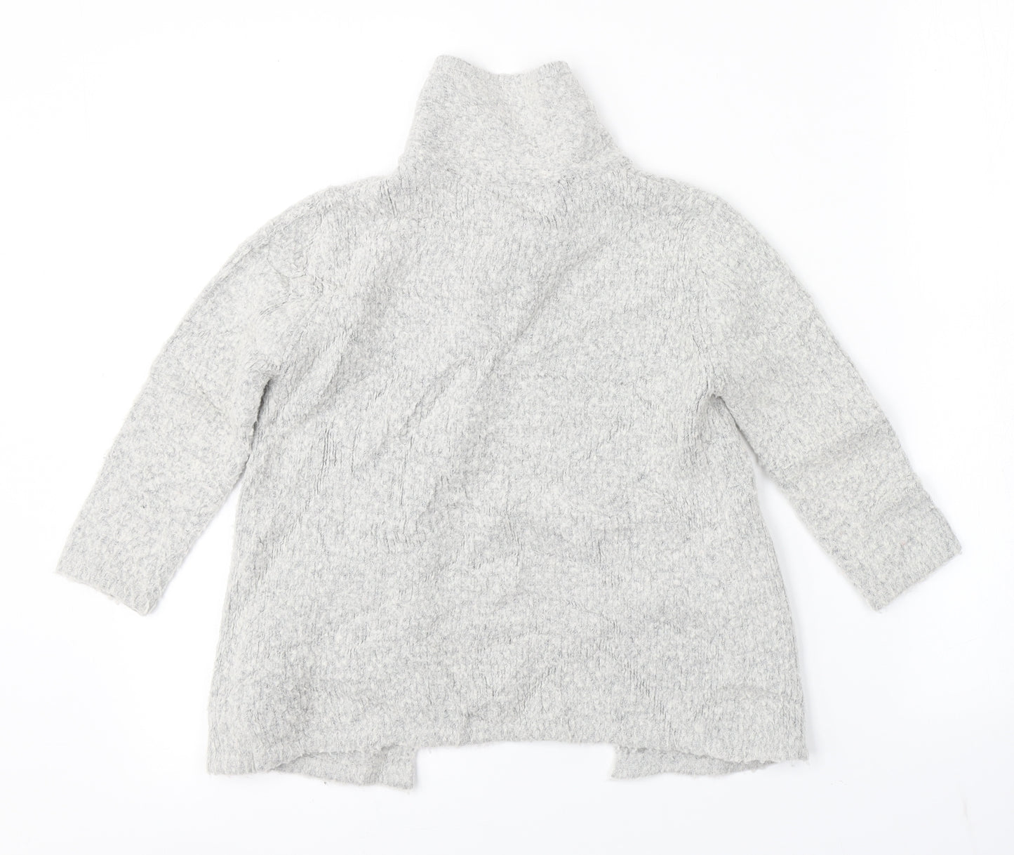 Primark Girls Grey Batik  Cardigan Jumper Size 3-4 Years