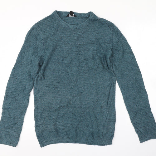 Cedar Wood State Mens Blue   Pullover Jumper Size XS