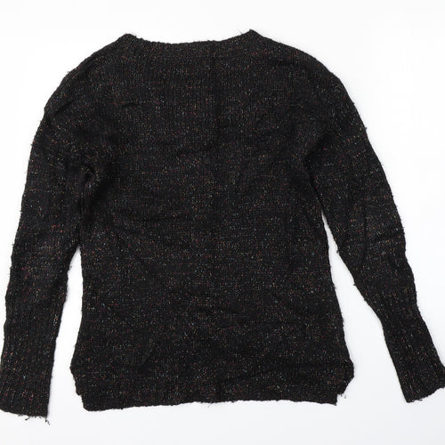 Only Womens Black   Pullover Jumper Size S