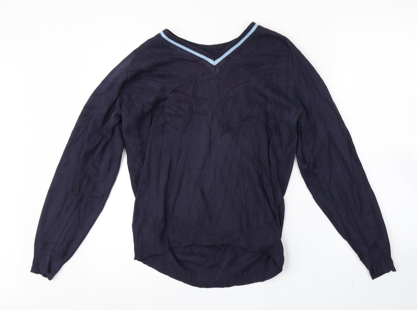 MAGICFIT Mens Blue   Pullover Jumper