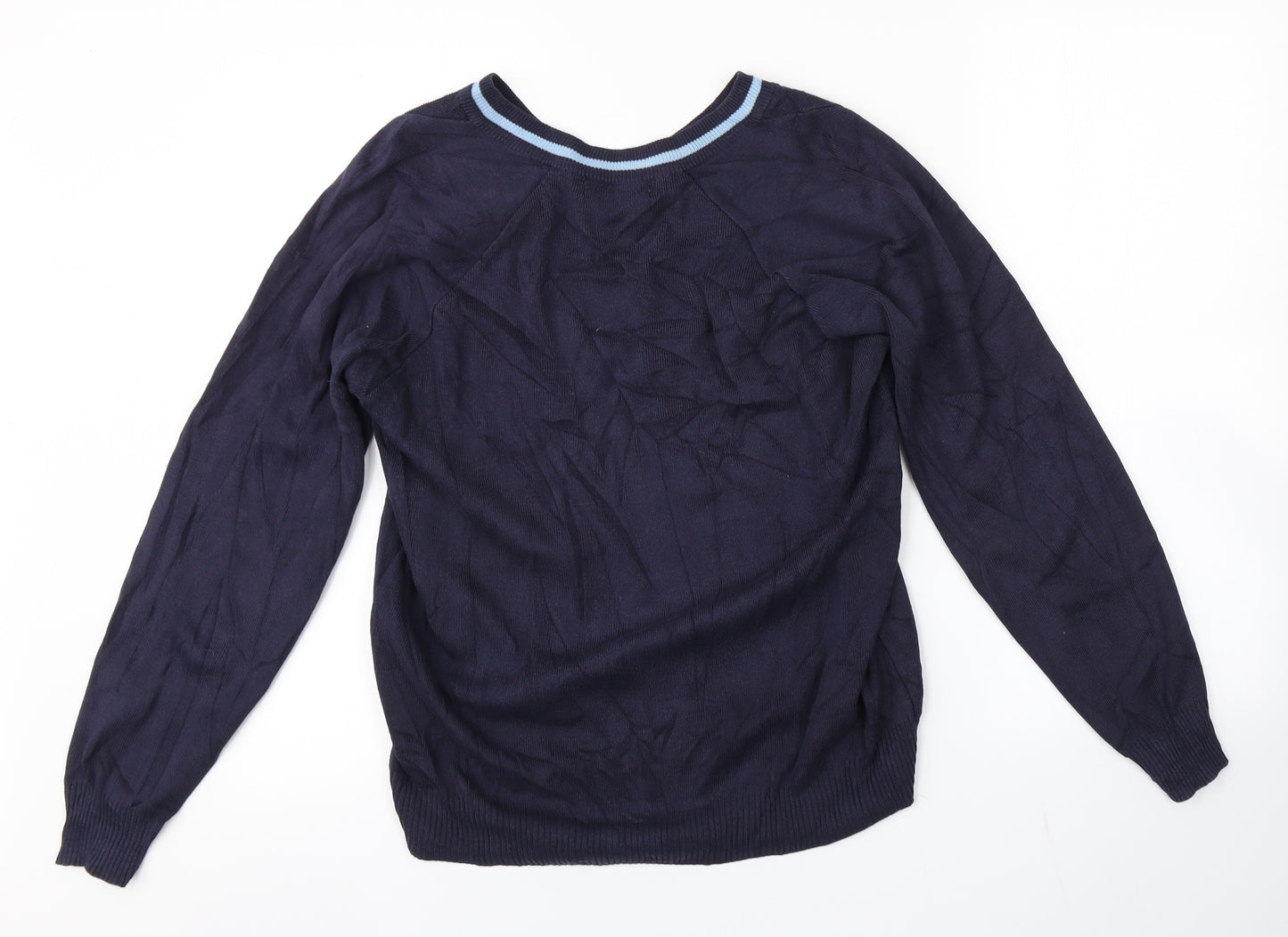 MAGICFIT Mens Blue   Pullover Jumper