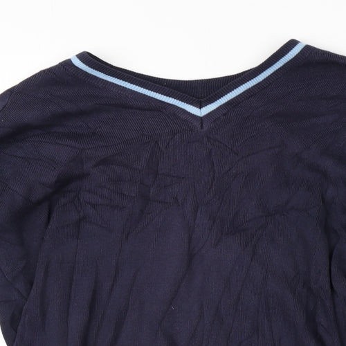 MAGICFIT Mens Blue   Pullover Jumper