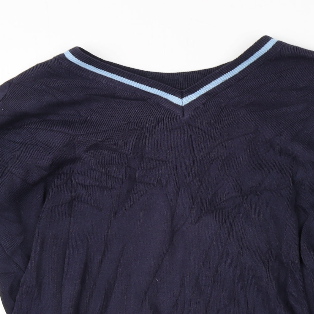 MAGICFIT Mens Blue   Pullover Jumper