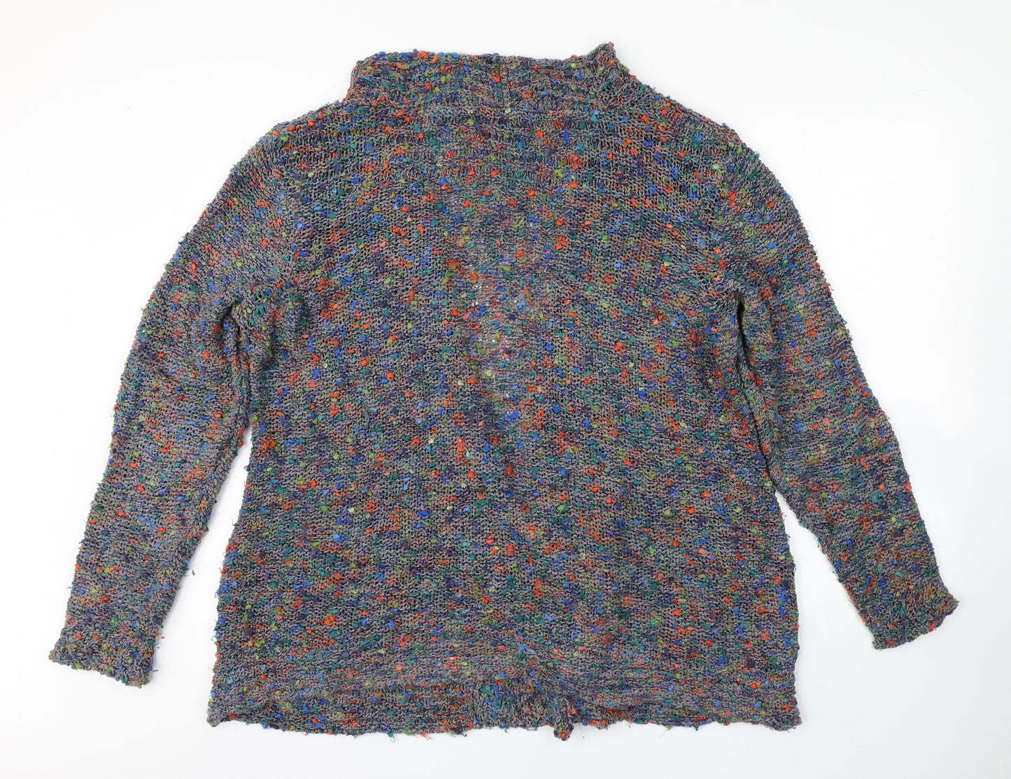 Per Una Womens Grey   Cardigan Jumper Size 18