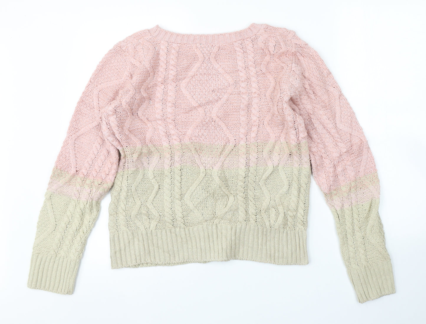 KATSUMI Womens Multicoloured Argyle/Diamond  Pullover Jumper Size L