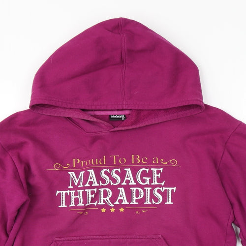 Preworn Womens Purple   Pullover Hoodie Size M
