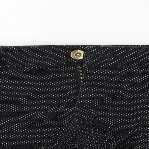 H&M Womens Black   Hot Pants Shorts Size 6