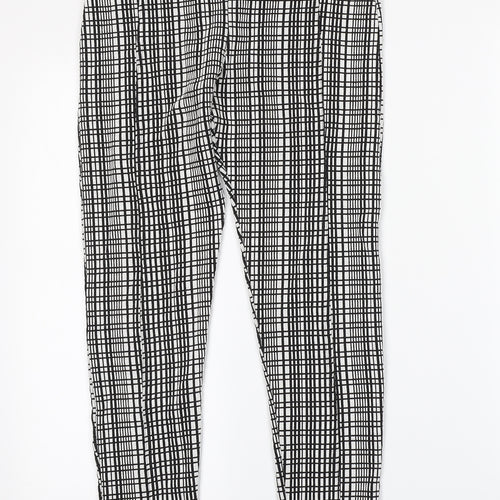 Jane Norman Womens Multicoloured Check  Trousers  Size 10 L25 in