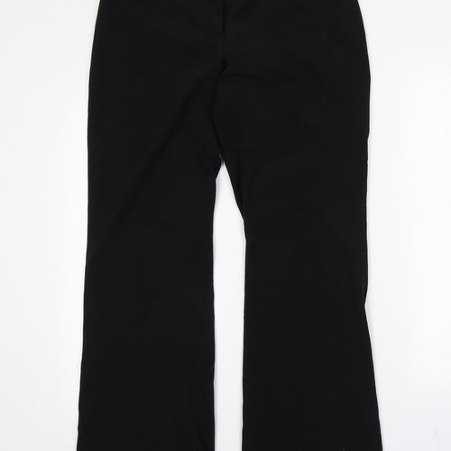New Look Womens Black   Trousers  Size 12 L31 in