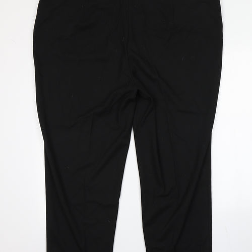 Daxon Womens Black   Trousers  Size 28 L26 in