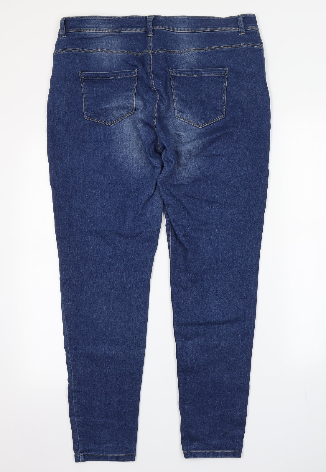 Primark Womens Blue   Skinny Jeans Size 18 L29 in