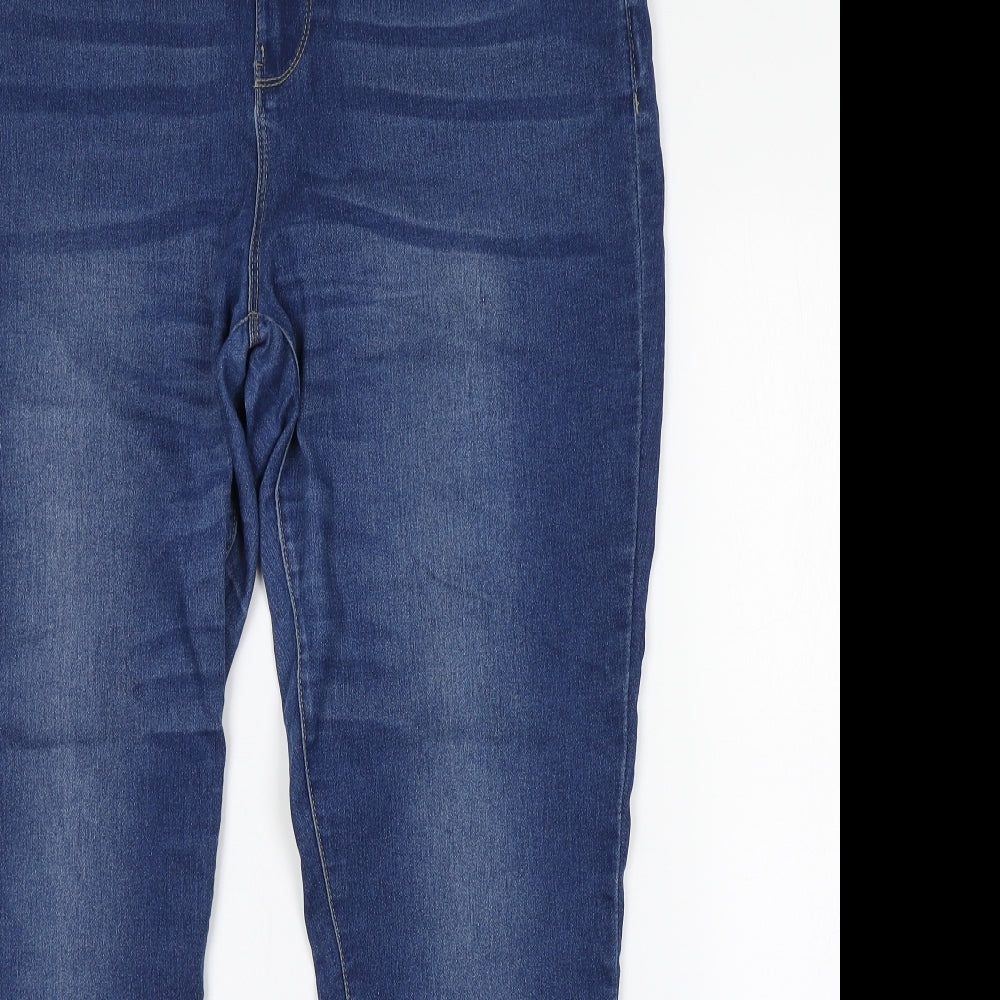 Primark Womens Blue   Skinny Jeans Size 18 L29 in