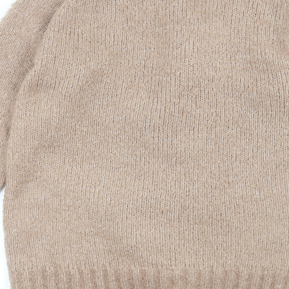 George Womens Brown   Cardigan Jumper Size L