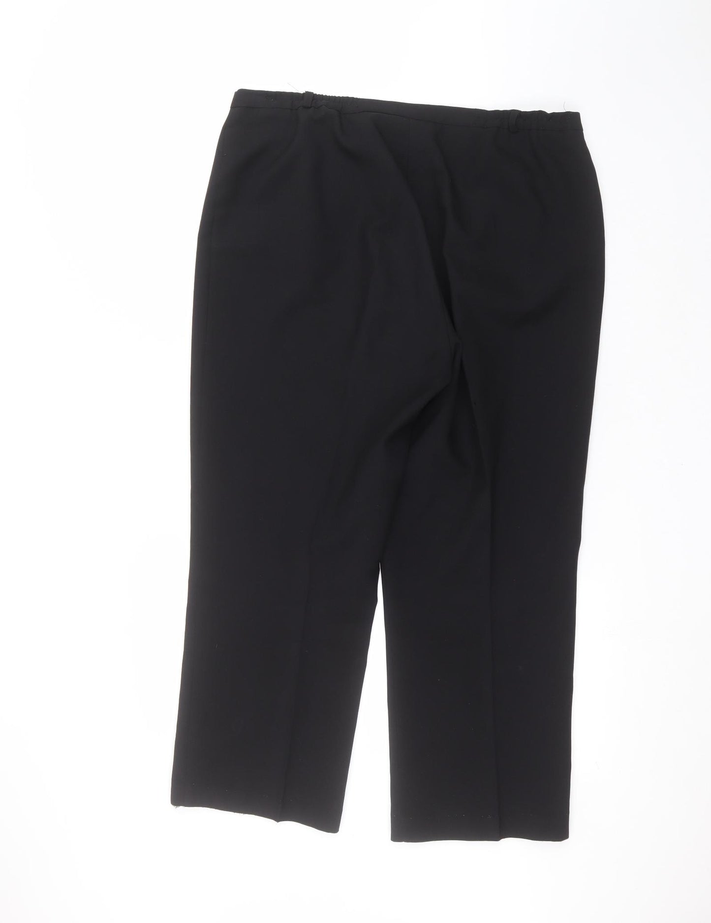 BHS Womens Black   Trousers  Size 14 L24 in