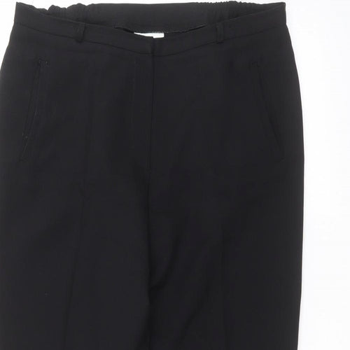 BHS Womens Black   Trousers  Size 14 L24 in