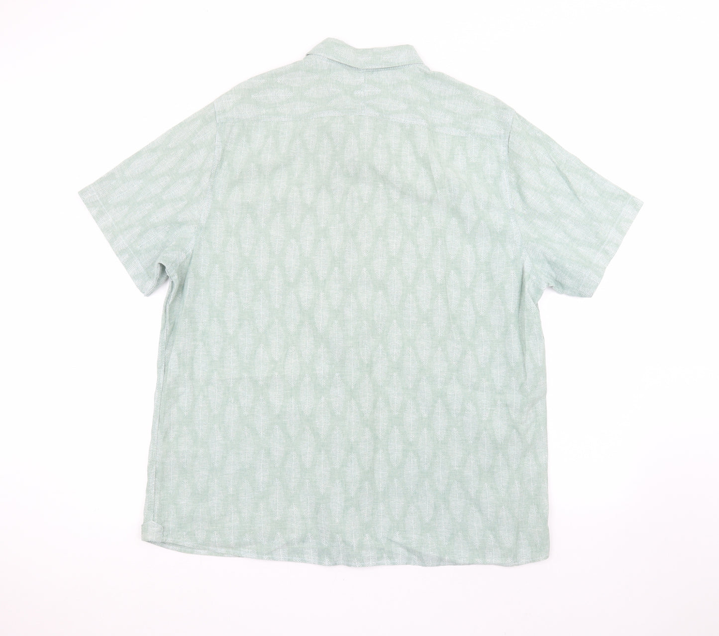 George Mens Green    Dress Shirt Size XL