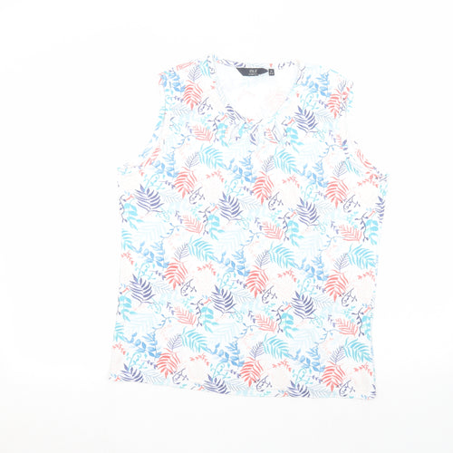 EWM Womens White   Basic Tank Size M