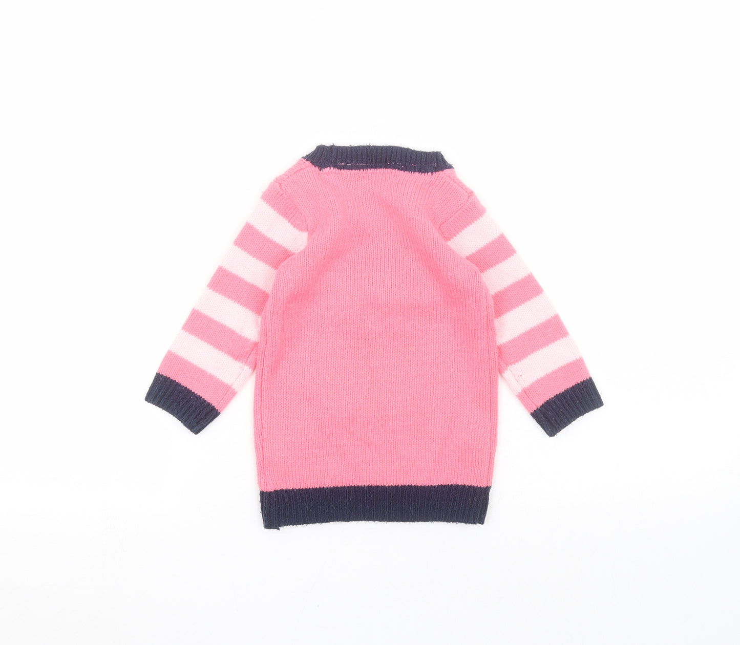 NEXT Baby Pink   Pullover Jumper Size 6-9 Months