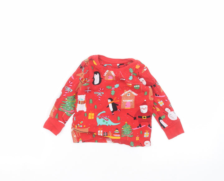 NEXT Baby Red   Basic T-Shirt Size 12-18 Months