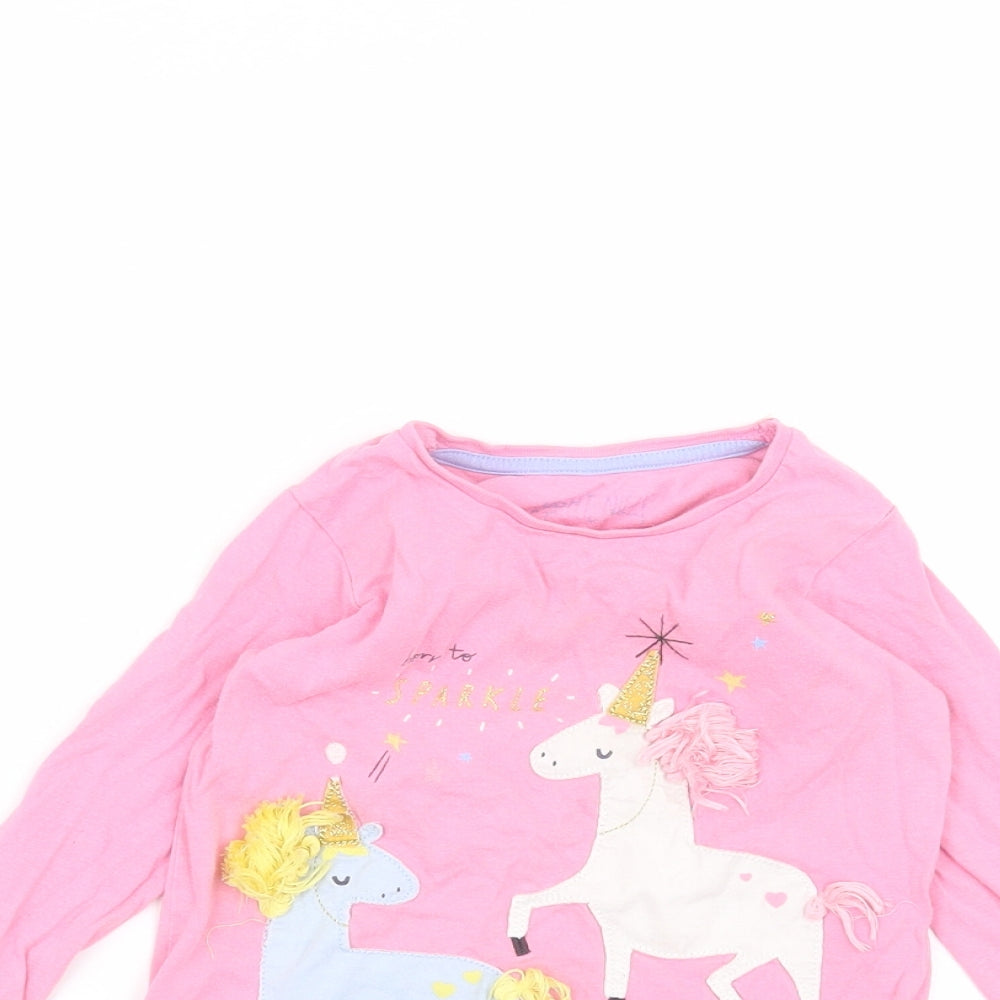 Mothercare Baby Pink   Basic T-Shirt Size 12-18 Months