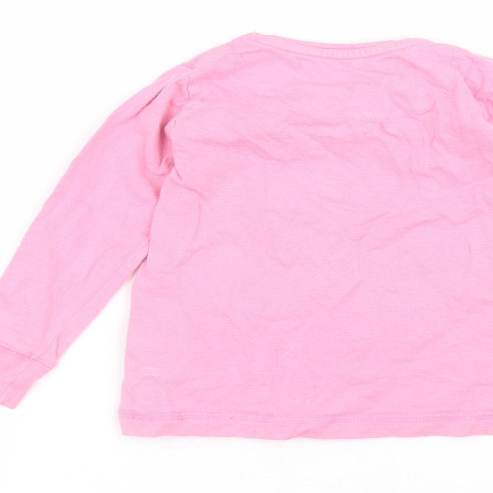 Mothercare Baby Pink   Basic T-Shirt Size 12-18 Months
