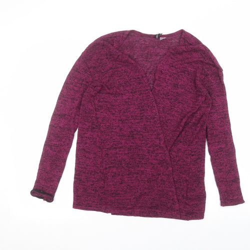 H&M Womens Purple   Cardigan Jumper Size XS