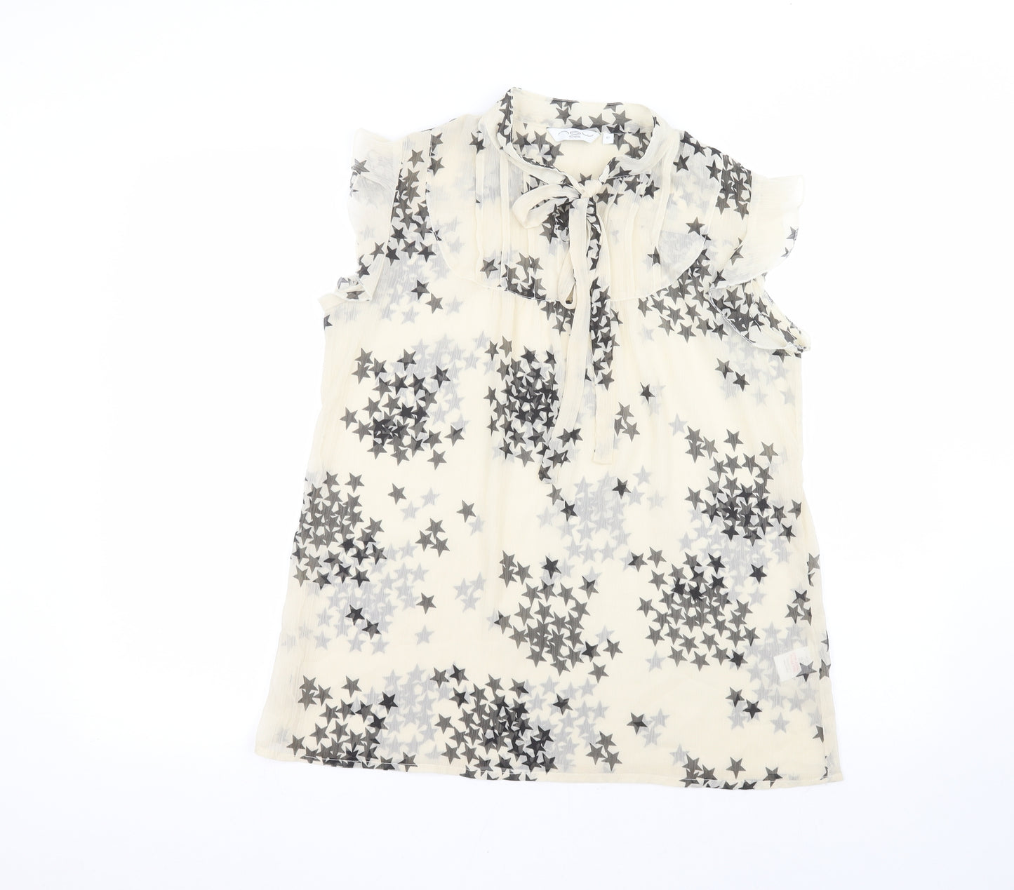 New Look Womens Beige   Basic Blouse Size 12