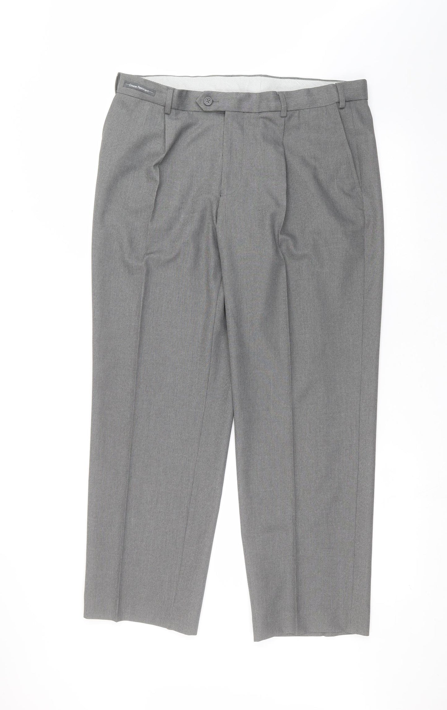 Marks and Spencer Mens Grey   Trousers  Size 36 in L29 in
