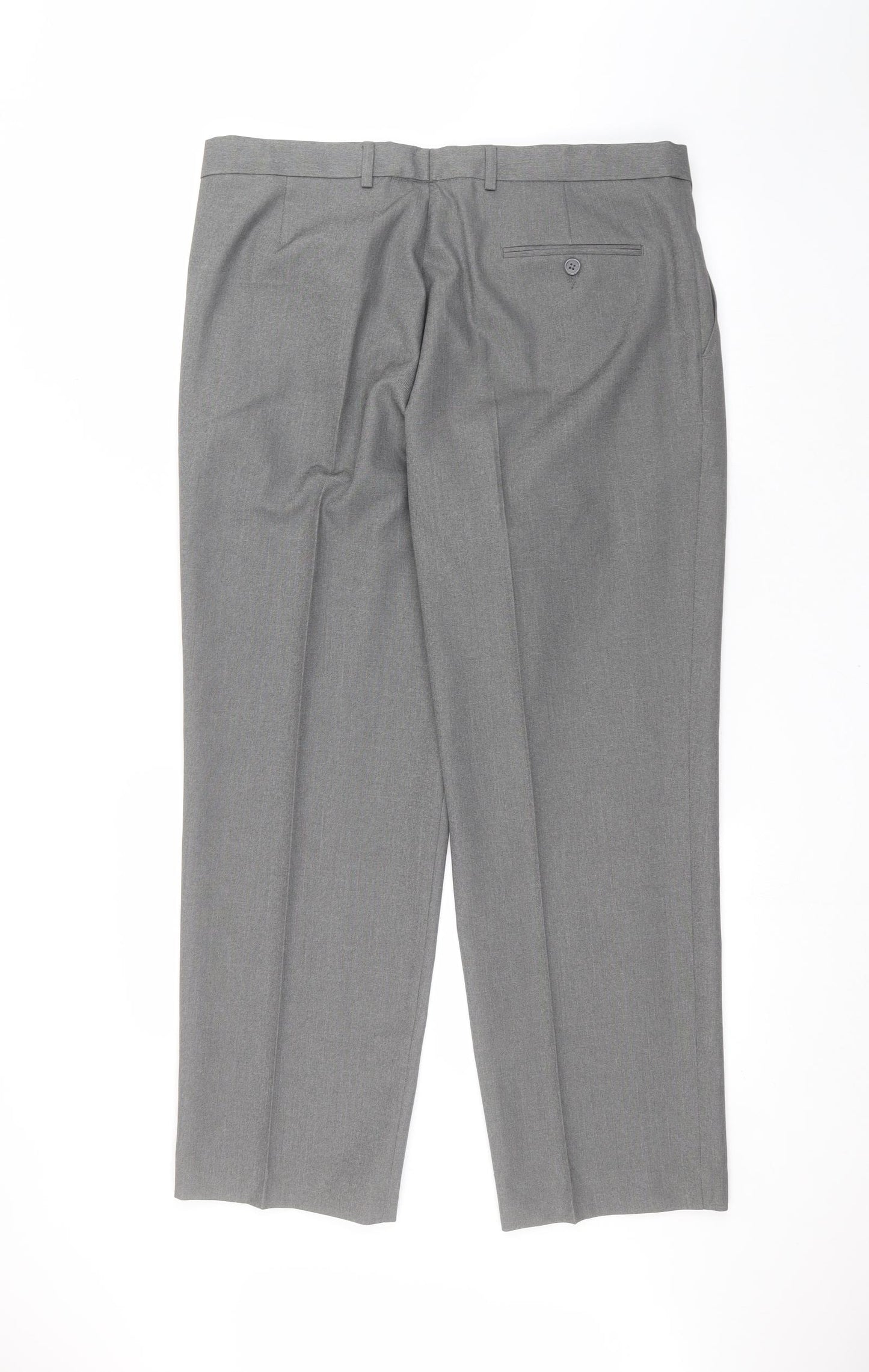 Marks and Spencer Mens Grey   Trousers  Size 36 in L29 in